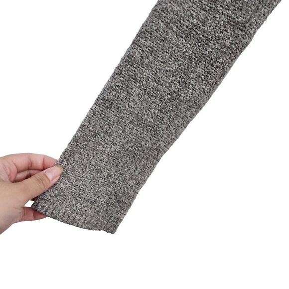 BAREFOOT DREAMS Bamboo Chic Lite Calypso Wrap Cardigan Sweater 436 Gray S/M - Picture 3 of 9